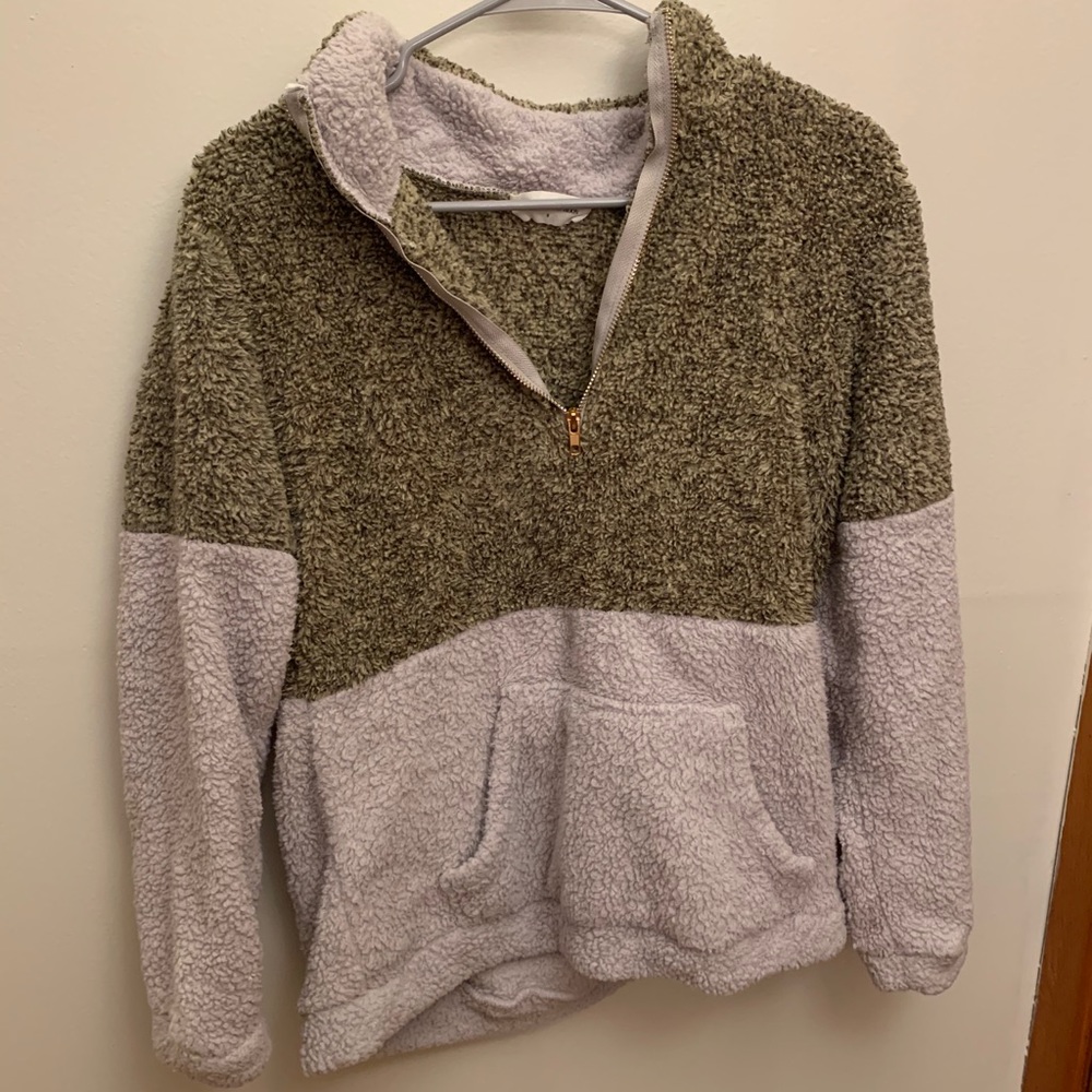 Goodnight Macaroon Quarter Zip Sweater